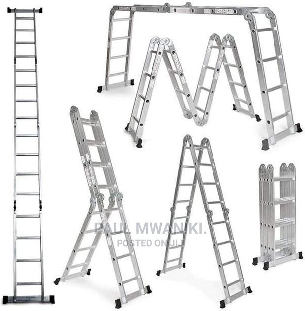 4by4 Aluminium Ladder - Multi-purpose. - thumbnail 4
