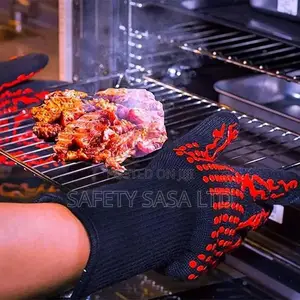 Heat Resistant BBQ Grilling Gloves