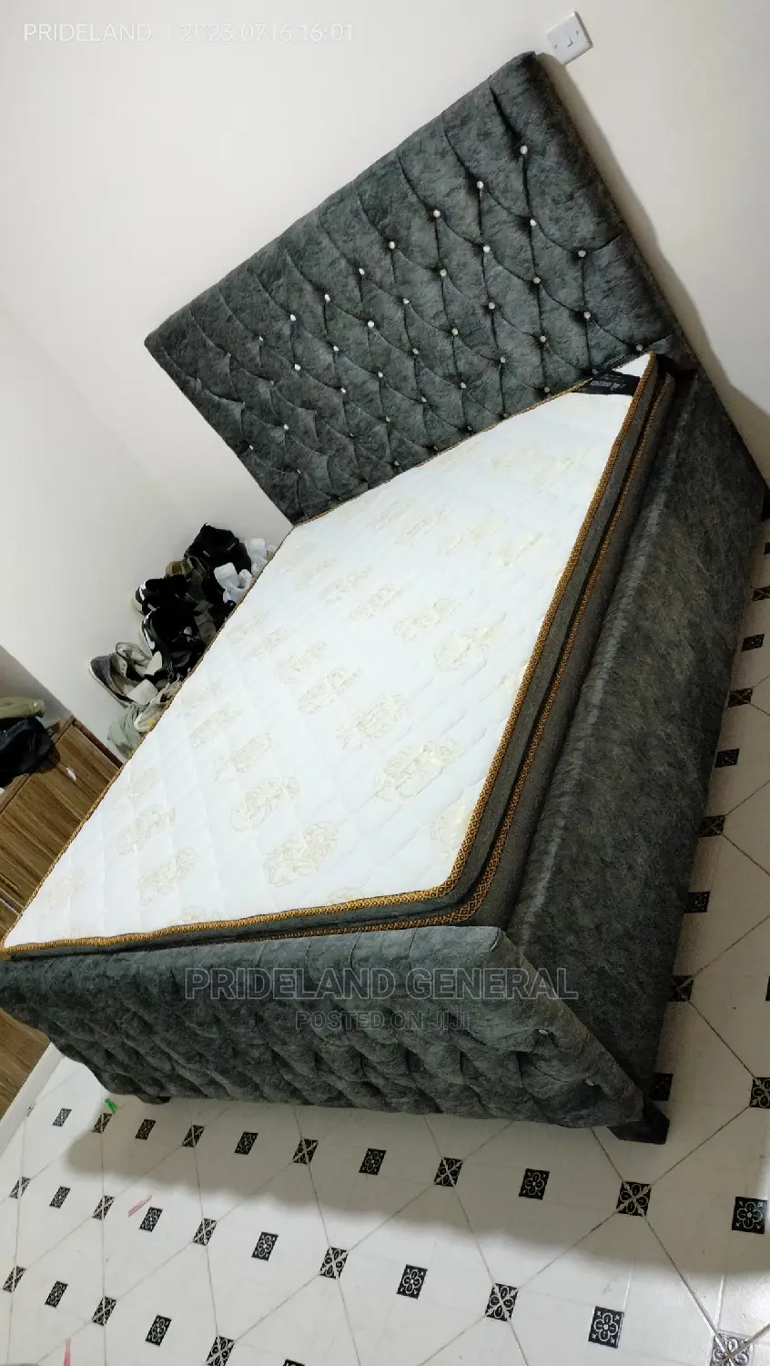10inch HDQ Spring +5*6 Chester Bed 001 in Eldoret CBD Furniture