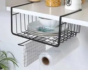 Under the Shelf Organizer With Hooks