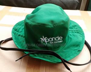 Branded Forest Green Outdoor Bucket Hats - main view