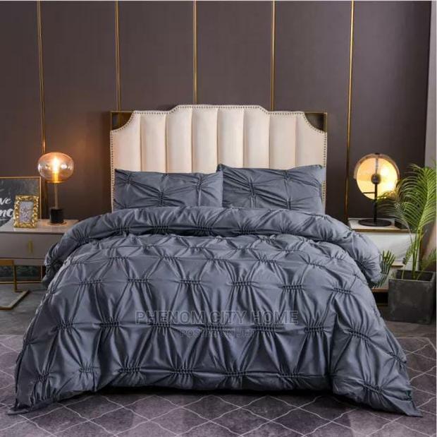 3pc Double Pinch Pleat Duvet Covers - thumbnail 2