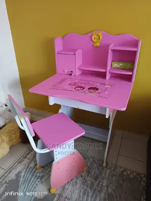 Girls Study Desk Plus Chair