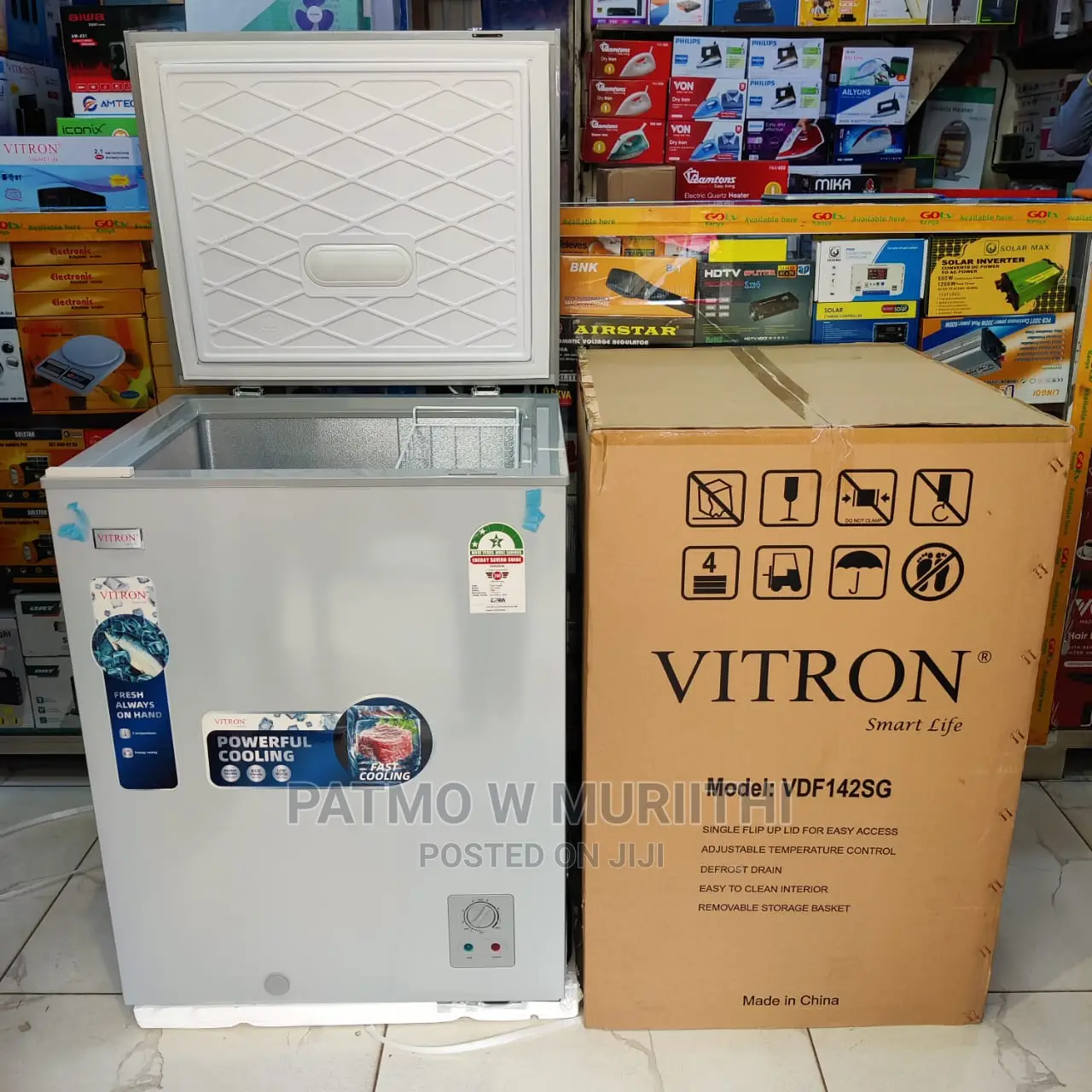 Chest Freezer Vitron 142litres