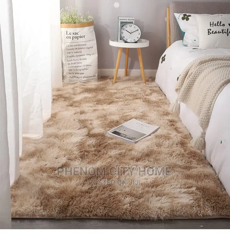 Affordable Fluffy Bedside Mats