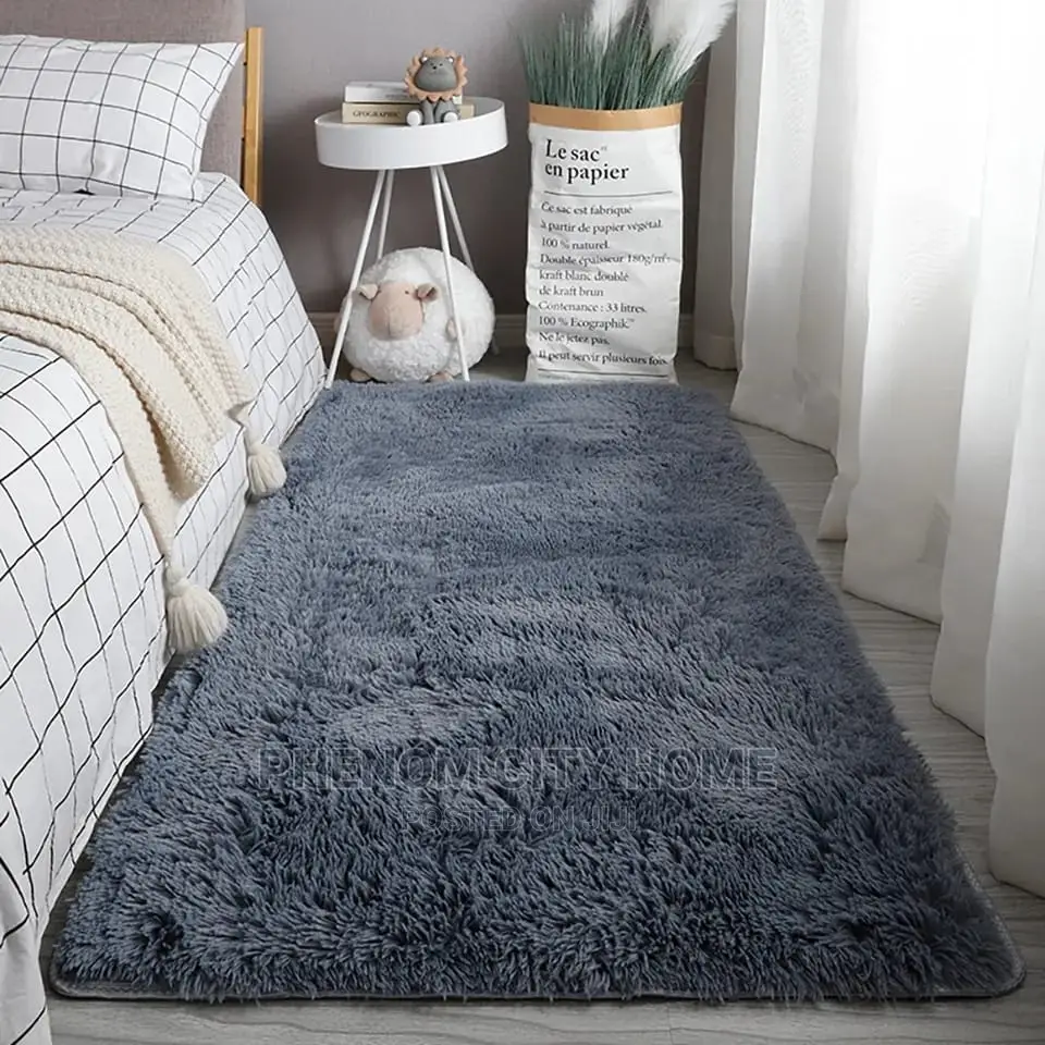 Affordable Fluffy Bedside Mats