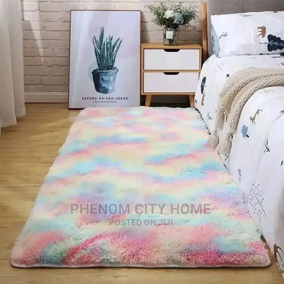 Affordable Fluffy Bedside Mats