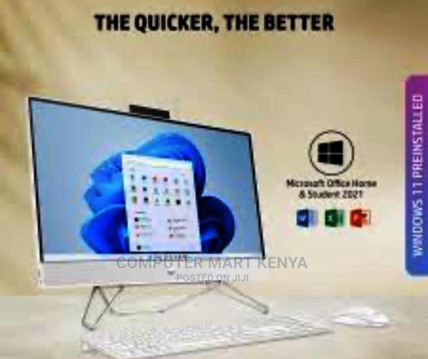 New Desktop Computer HP AiO 24 4GB Intel Core I5 SSD 256GB - main view