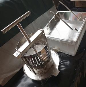 Stainless Steel Honey Press Uncapping Tray Tub Package