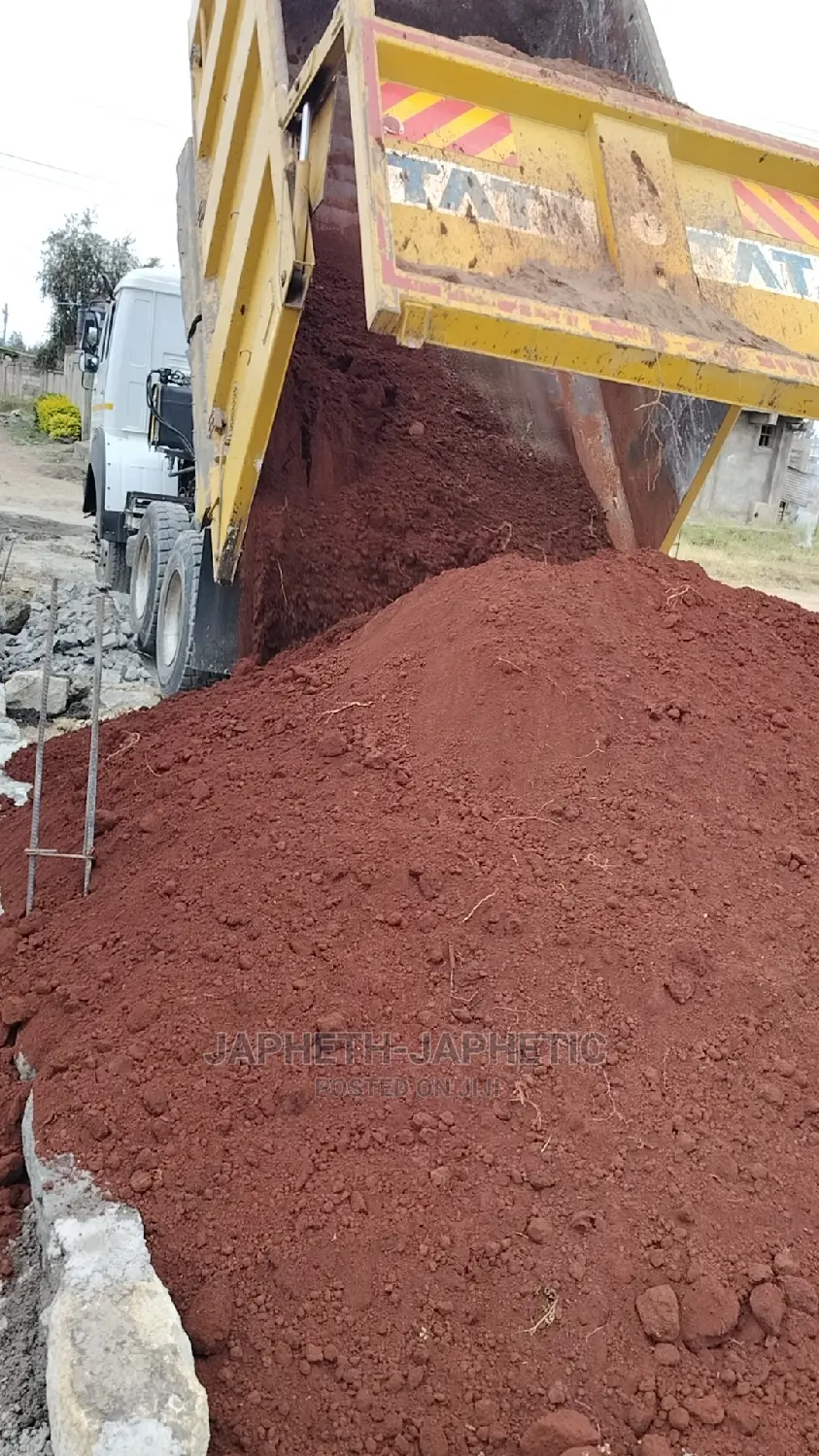 Redsoil for Landscaping Backfilling Works