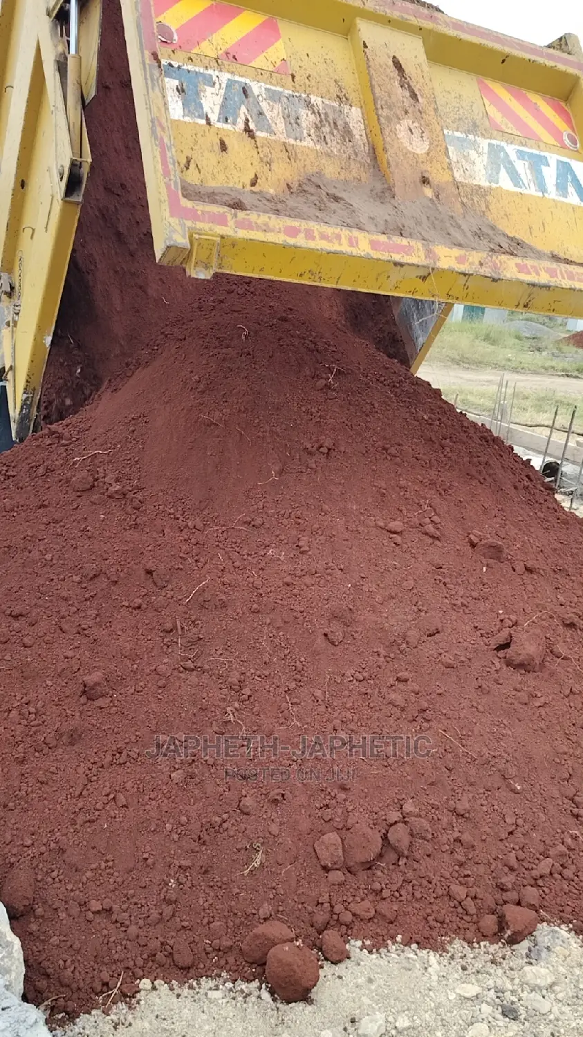Redsoil for Landscaping Backfilling Works