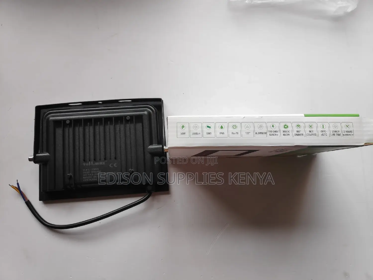 Vellmax Floodlight 50W AC Flood Light 50watts KPLC