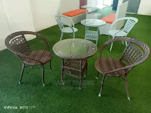 Brown 2 Seater Balcony Set