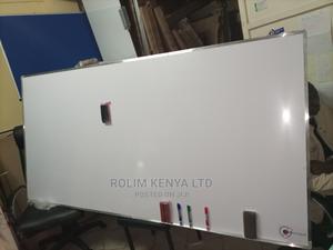 School Size Whiteboard With Markers and Duster - main view