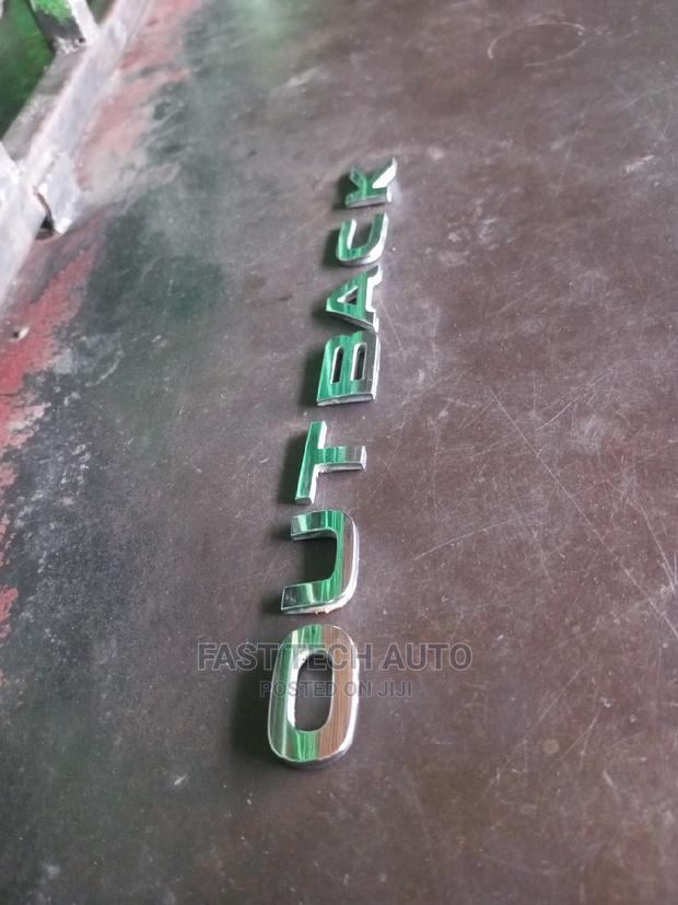 Subaru Outback Emblem - main view