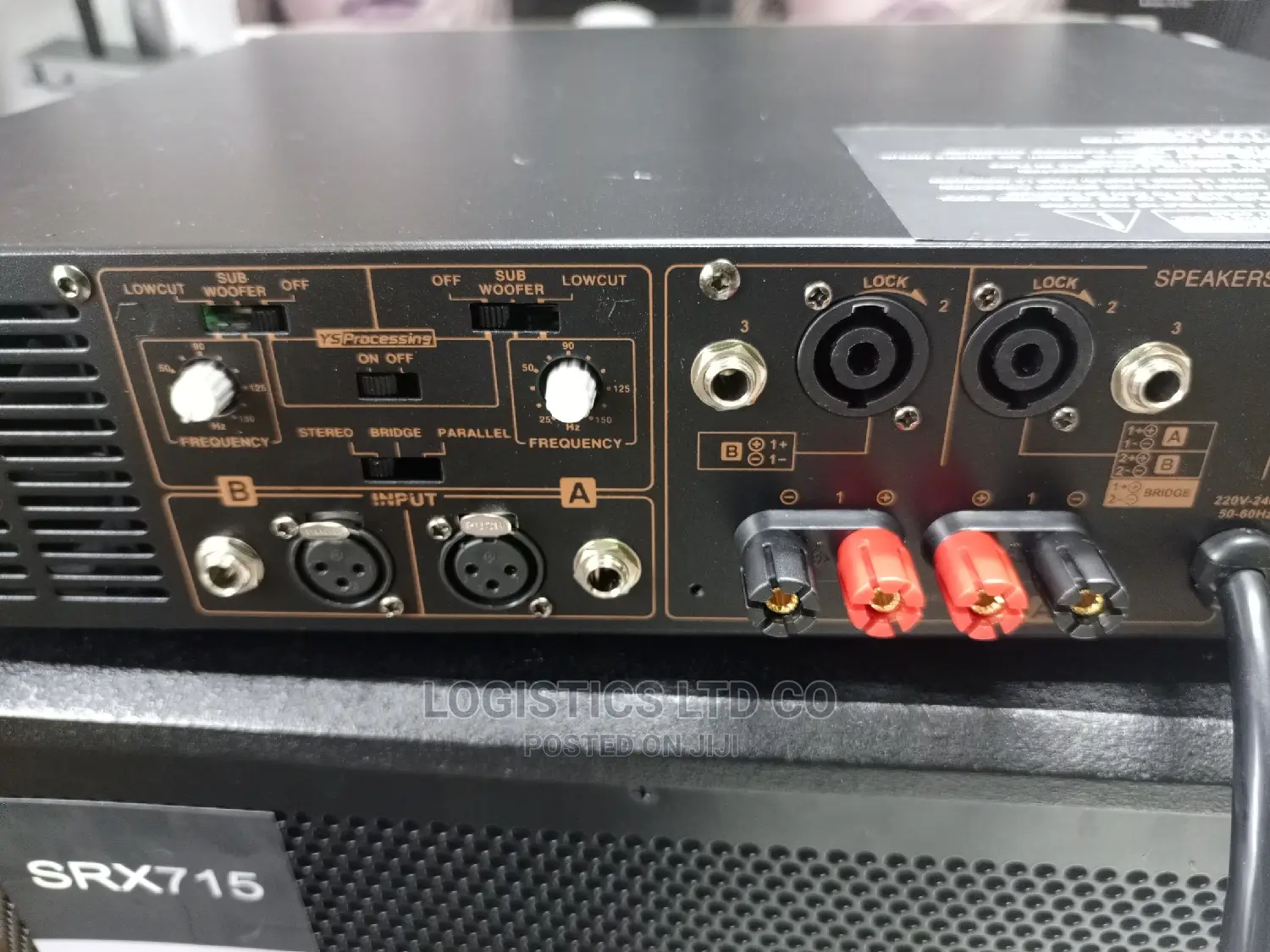 Yamaha P5000s - Two-Channel Power Amplifier
