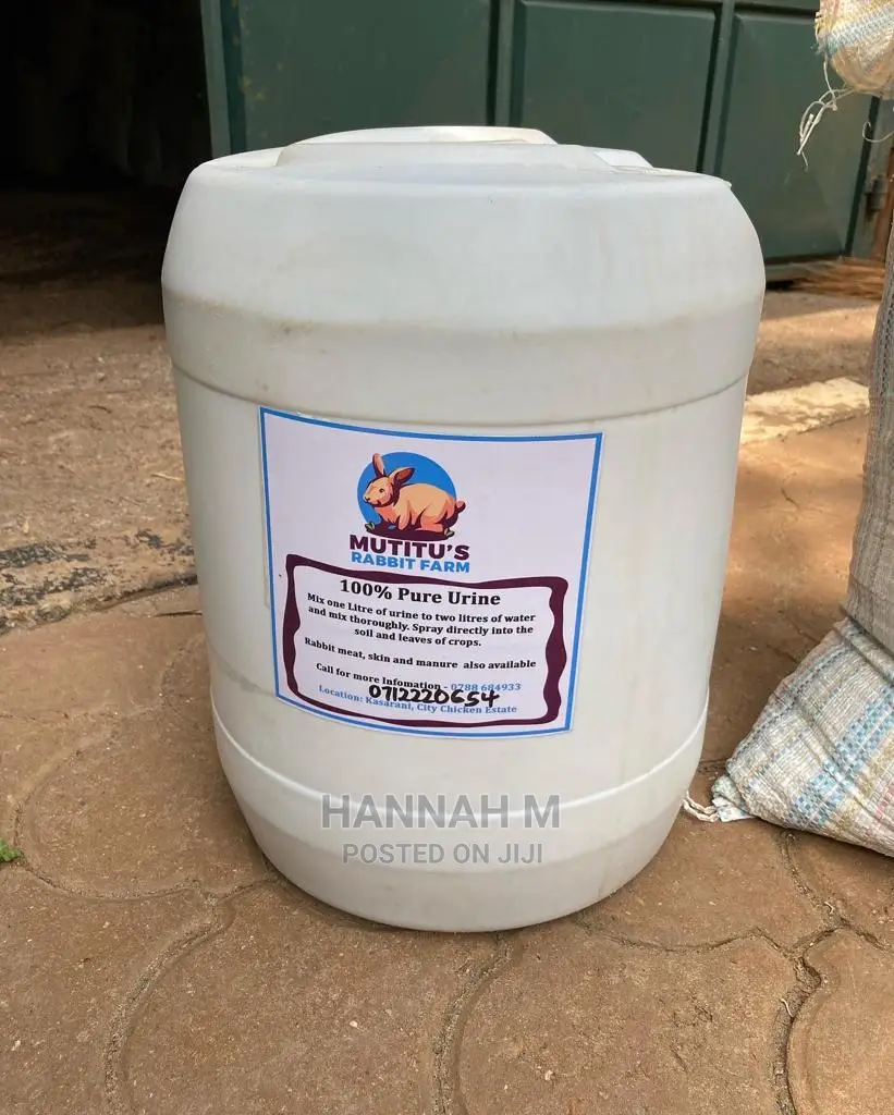 Rabbit Urine And Manure