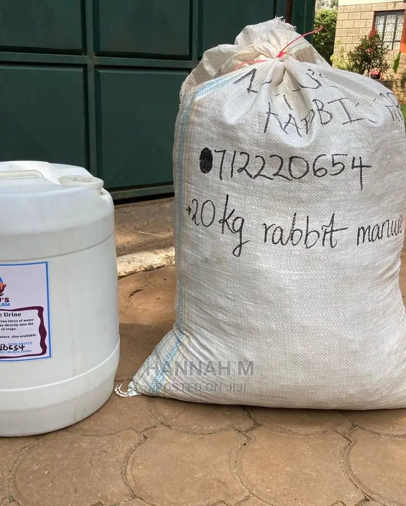 Rabbit Urine And Manure