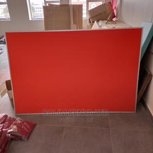 Red Noticeboard - Notice Board 5ftx4ft - thumbnail 2