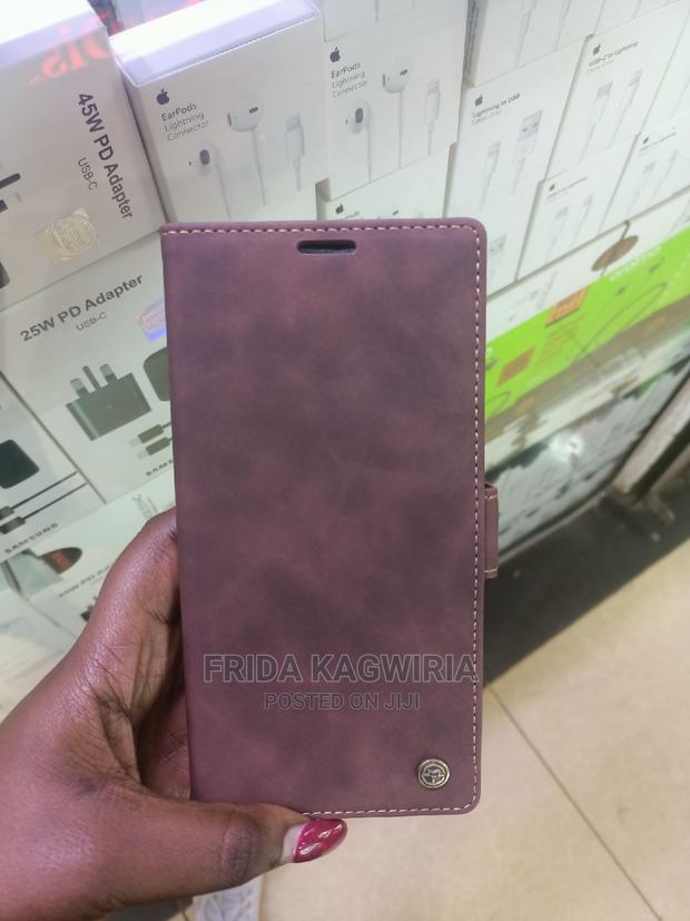 Samsung M53 Caseme Leather Flip Cover - thumbnail 2