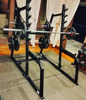 Commercial Gym Weightlifting Squat Racks - thumbnail 2