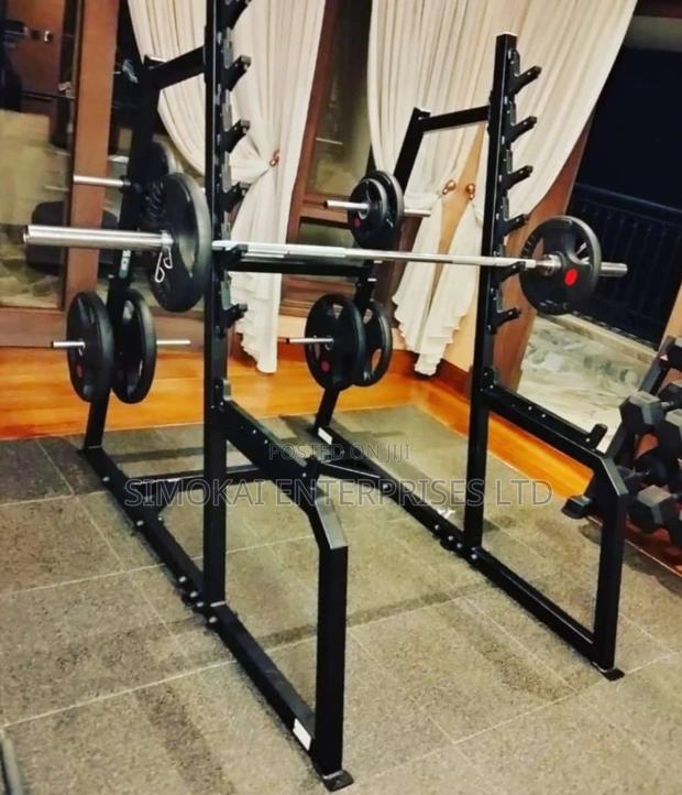 Commercial Gym Weightlifting Squat Racks