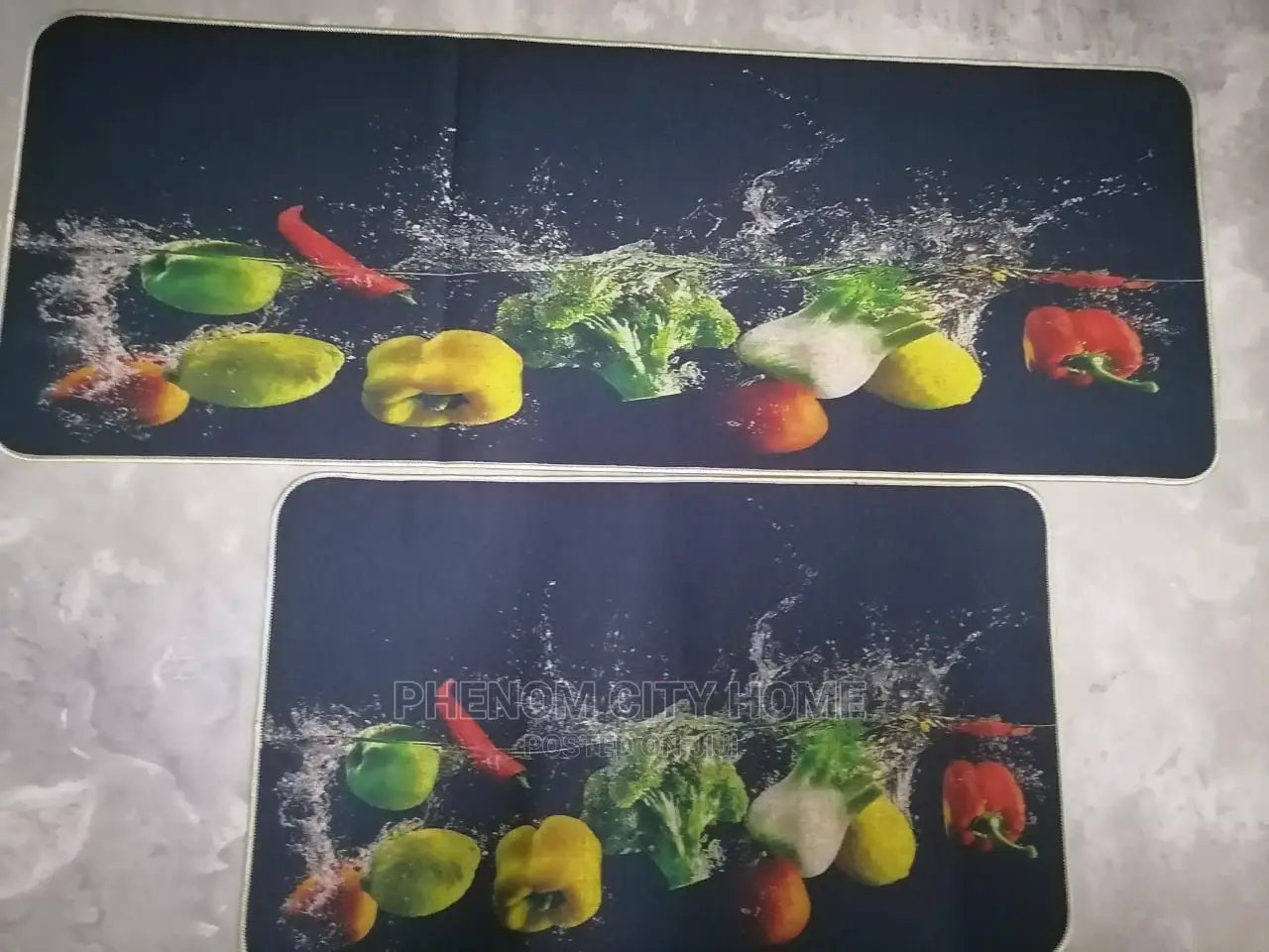 Antislip Kitchen Mats With Rubber Bottom
