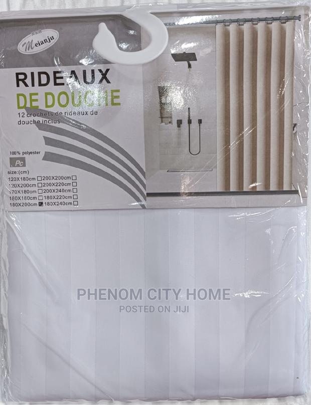Plain Colour Shower Curtains - main view