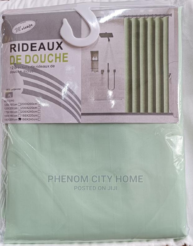 Plain Colour Shower Curtains - thumbnail 8