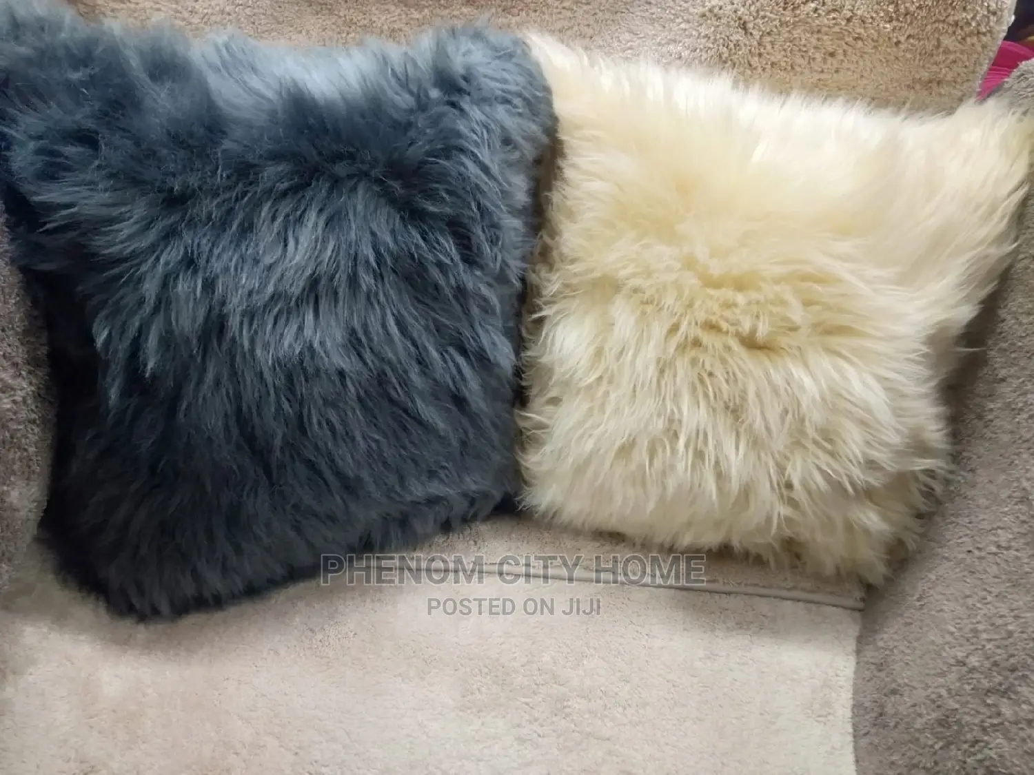 Faux Fur Throwpillow Cases