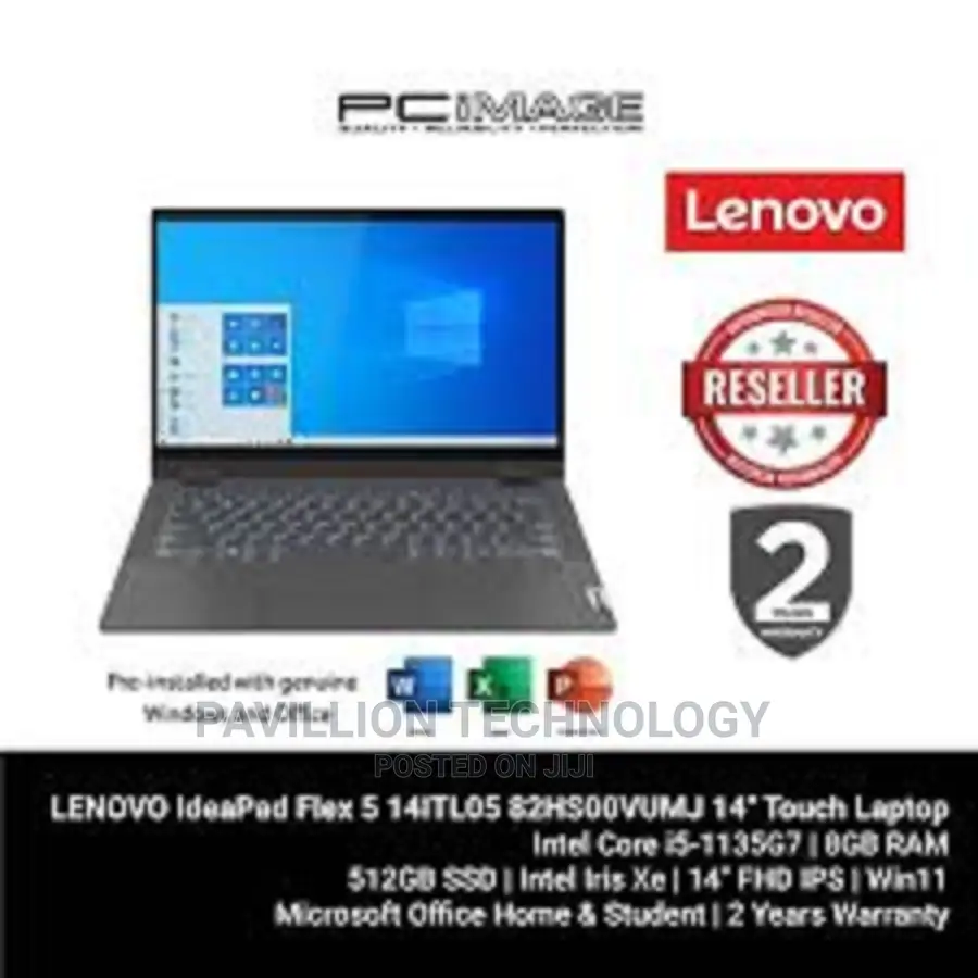 New Laptop Lenovo Flex 5 8GB Intel Core I5 SSD 512GB