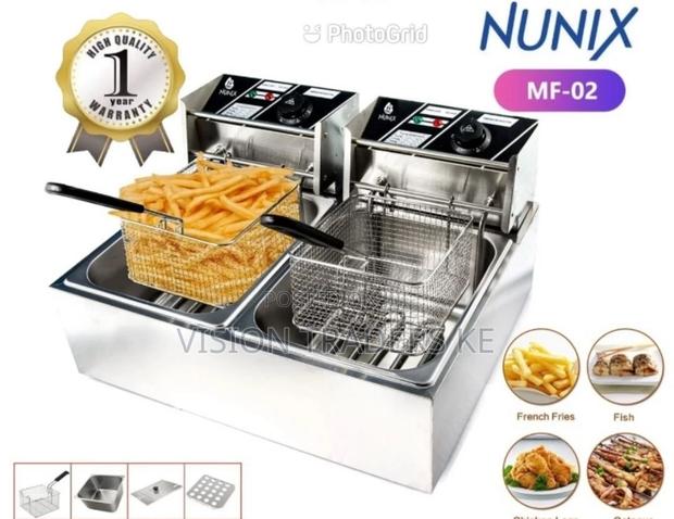 Nunix MF-02 Double Deep Fryer - main view