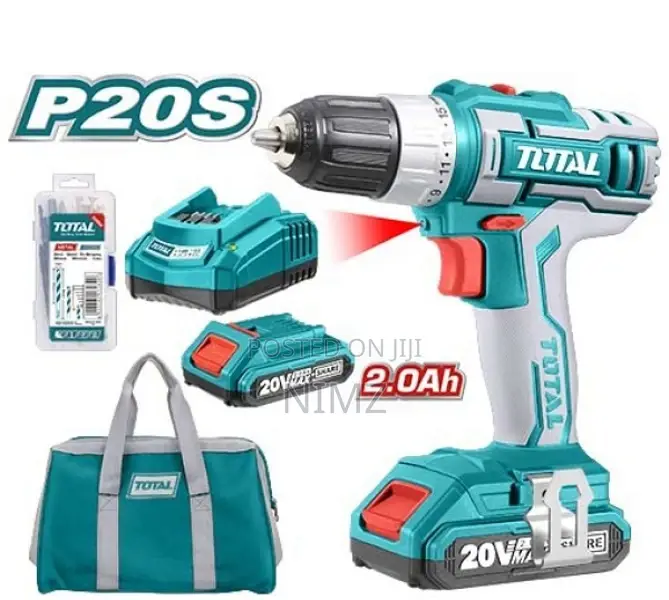 Total TDLI2002 Lithium-Ion Cordless Drill 20V