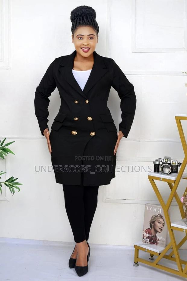 Casual/Official Ladies Long Coat - main view