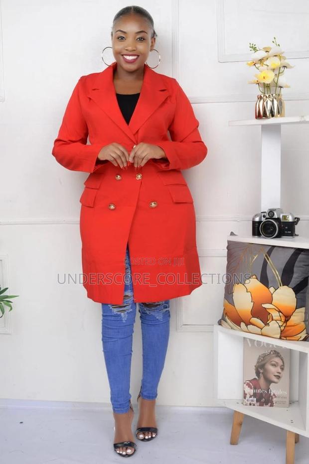 Casual/Official Ladies Long Coat - thumbnail 2