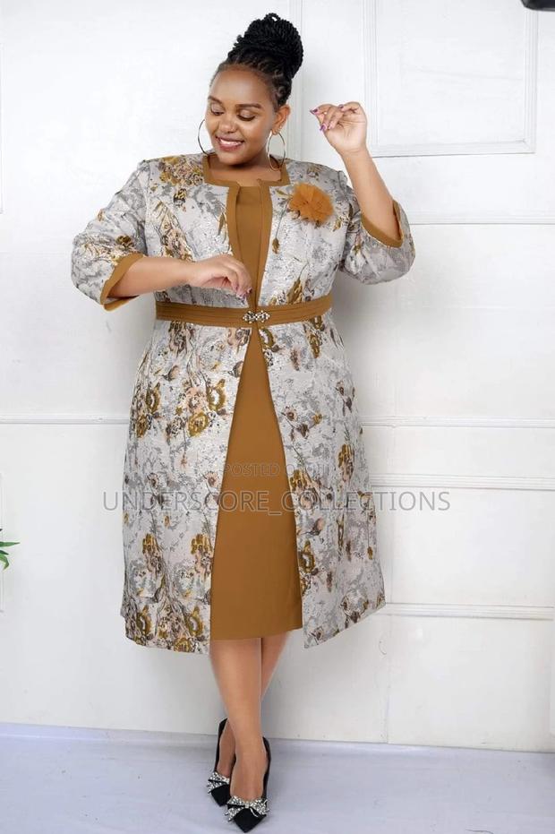 Executive Ladies Long Coat Dress Suit - thumbnail 6