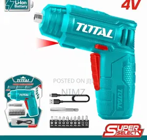 Total TSDLI0402 Lithium-Ion Cordless Screwdriver 4V