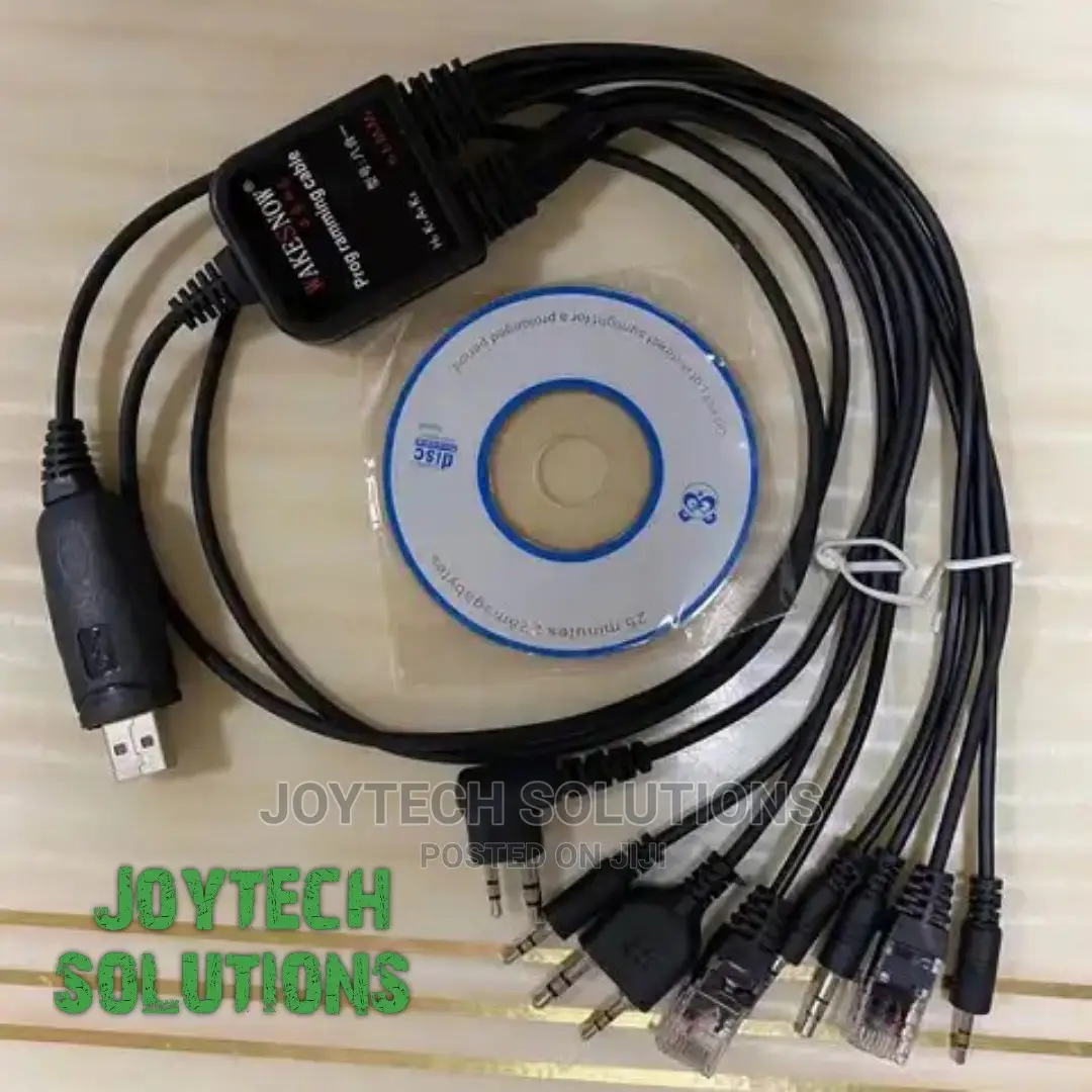 Radio Call Frequency Programming Cable