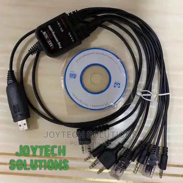 Radio Call Frequency Programming Cable