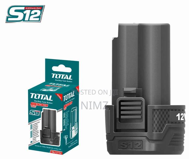 Total TBLI12152 Lithium-Ion Battery Pack Volts:12V Lithiu