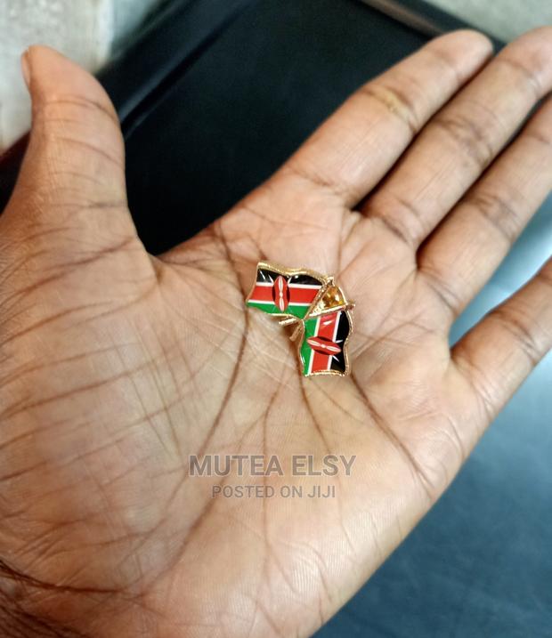 Kenyan Flag Lapel Pins - main view