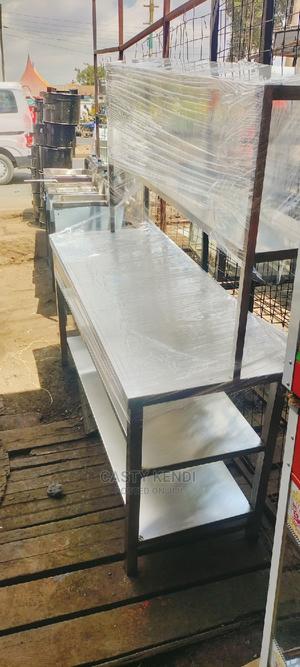 Stainless Steel Kitchen Table With Shelves in Nairobi Central - Restaurant & Catering Equipment ...