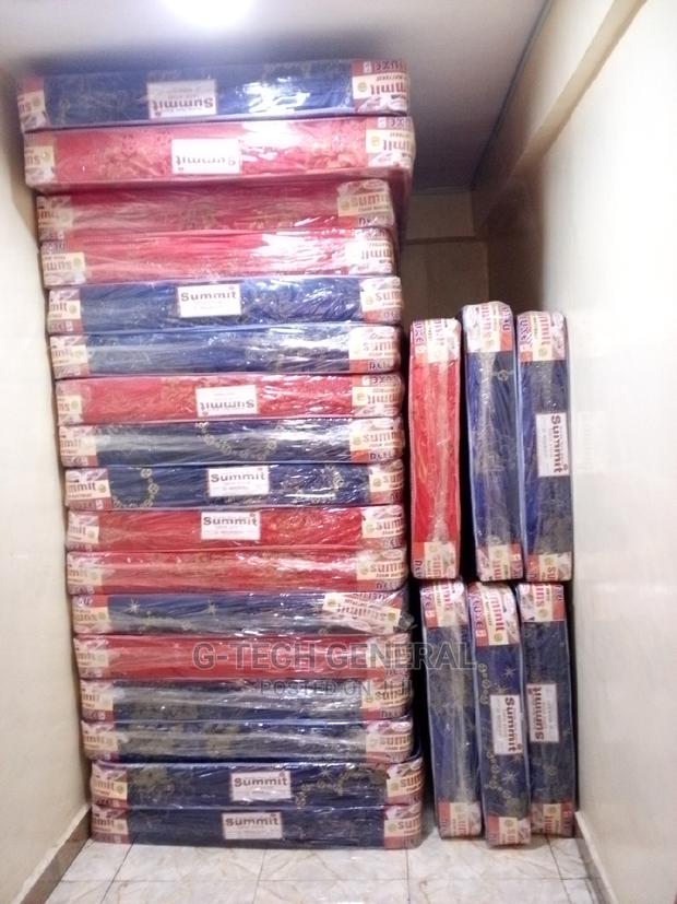 Blue and Red Summit Mattress 4*6 6inch MD - main view