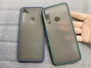 Realme C3 Case Translucent Soft Edge Matte Hard Plastic Back