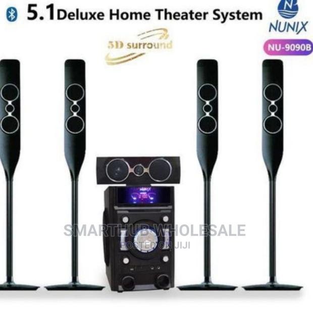 Nunix Deluxe Home Theatre System 5.1 Nu-9090bwith Tall Boys