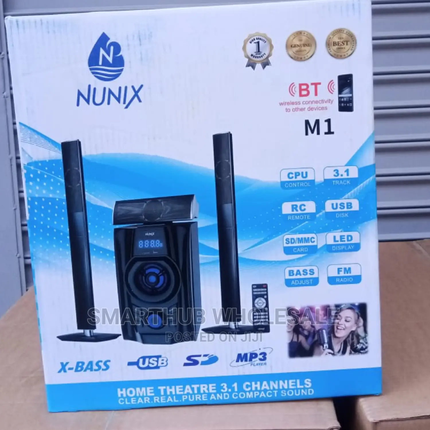 Nunix M1 Woofer Home Theatre