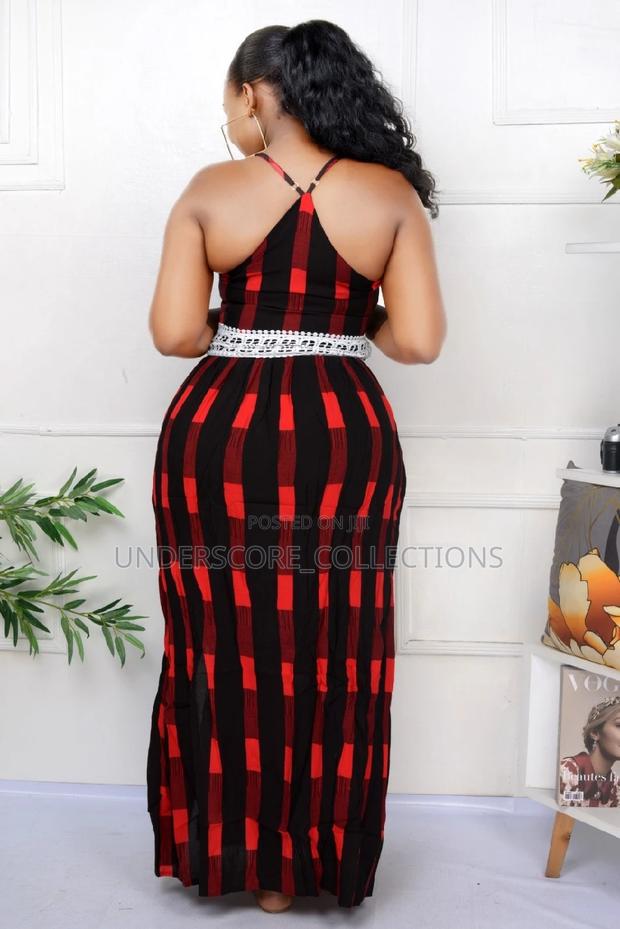 Ladies Maxi Animal Print Dresses - thumbnail 3