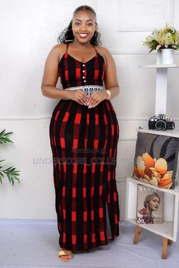 Ladies Maxi Animal Print Dresses - thumbnail 5