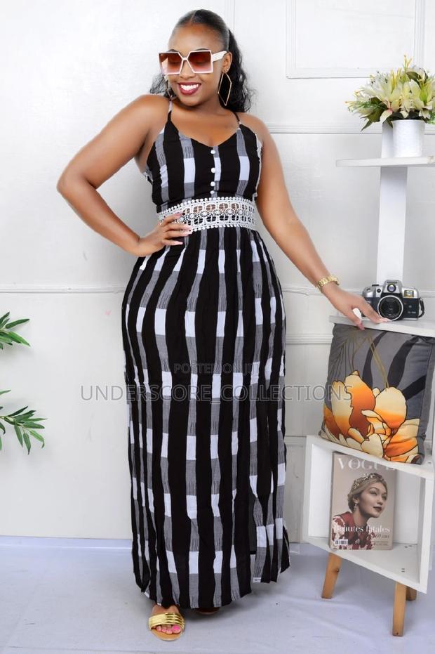 Ladies Maxi Animal Print Dresses - thumbnail 7