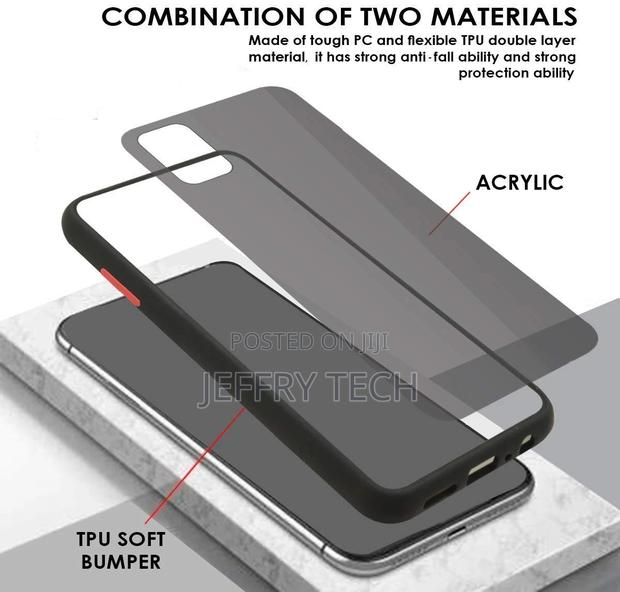 -72% Smoke Translucent Hard Matte Back Case for Oneplus 9R - thumbnail 3